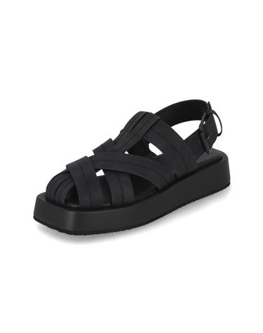 엘칸토 인텐스 남성 와이드 밴드 스퀘어 플랫폼 샌들 4.5cm LCMW58I626
