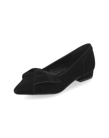 엘칸토 인텐스 여성 셔링 리본 플랫 펌프스  2cm LCWD41I639