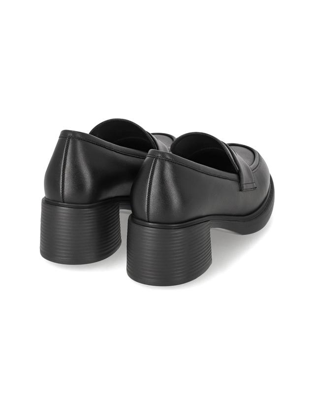엘칸토 엘칸토 인텐스 여성 클래식 블록힐 페니로퍼 5.5cm LCWD51I613 착용컷