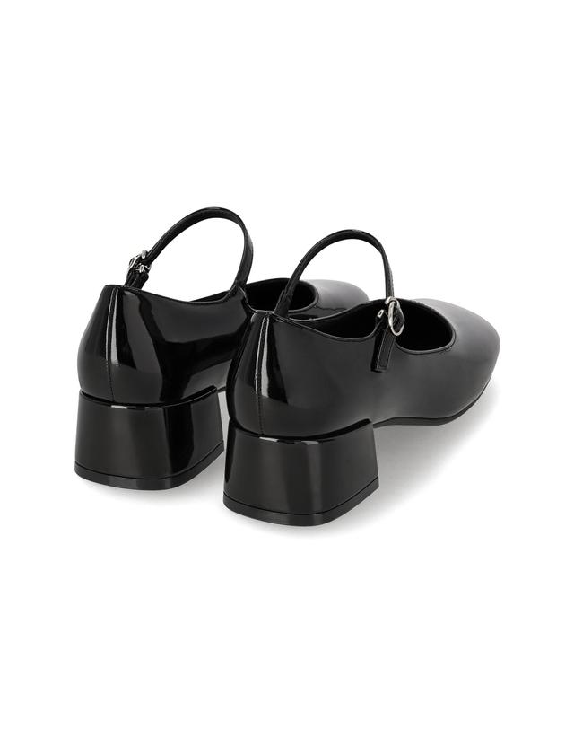 엘칸토 엘칸토 인텐스 여성 블록힐 메리제인 4cm LCWD98I613 착용컷