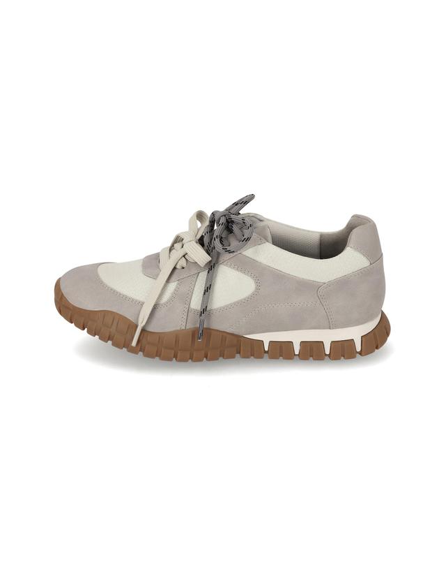 엘칸토 엘칸토 마쯔 여성 콤비 슈레이스 스니커즈 2.5cm LCWS02M613 착용컷