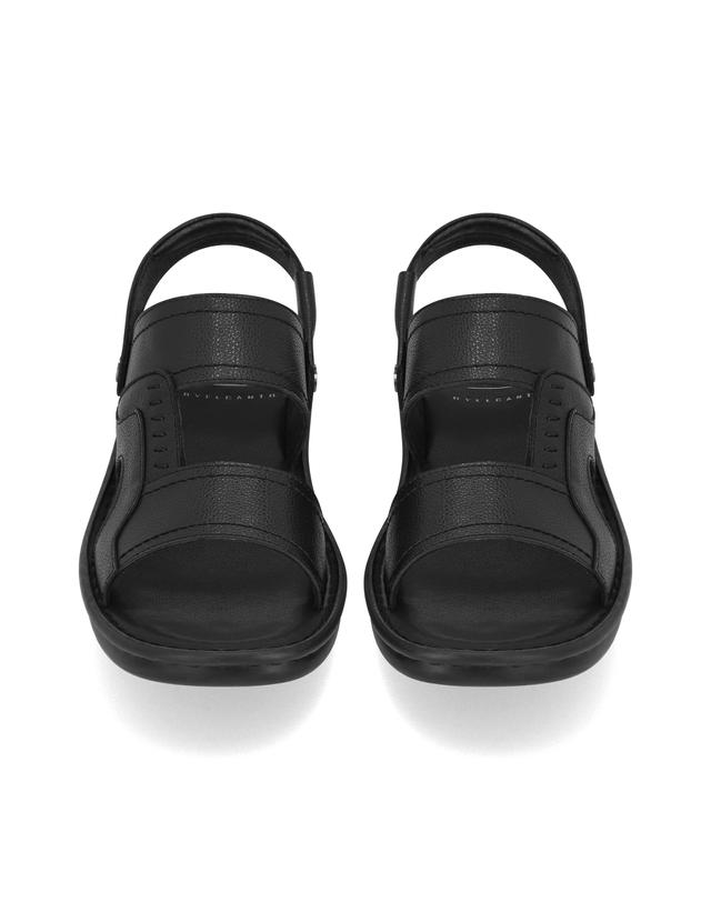 엘칸토 엘칸토 마쯔 남성 사이드 컷팅 투웨이 컴포트 샌들 3cm LCMW56M626 착용컷
