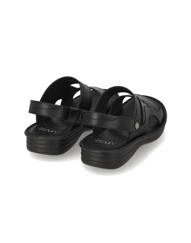 엘칸토 엘칸토 마쯔 남성 사이드 컷팅 투웨이 컴포트 샌들 3cm LCMW56M626 착용컷
