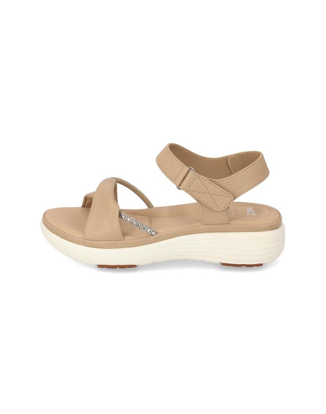 엘칸토 엘칸토 마쯔 여성 스톤 스트랩 컴포트 샌들 3.5cm LCWW07M626 착용컷