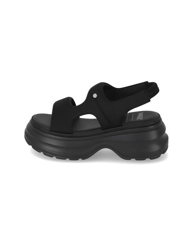 엘칸토 엘칸토 마쯔 여성 쿠션 패딩 플랫폼 샌들 6cm LCWW48M626 착용컷