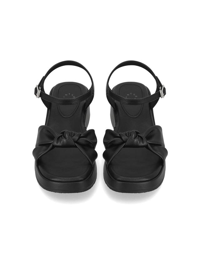 엘칸토 엘칸토 인텐스 여성 보우 디테일 플랫폼 샌들 5cm LCWW45I626 착용컷