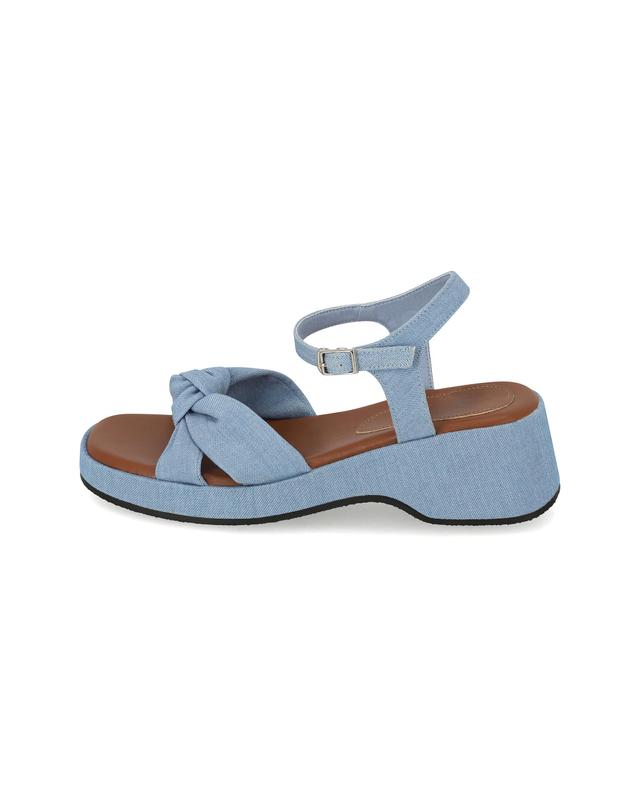 엘칸토 엘칸토 인텐스 여성 보우 디테일 플랫폼 샌들 5cm LCWW45I626 착용컷