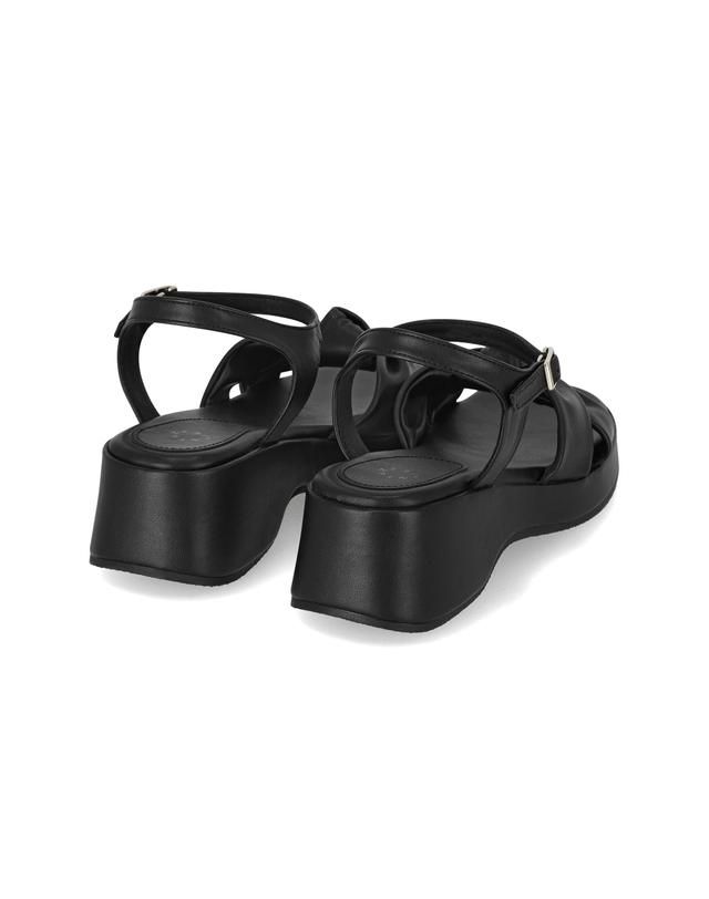 엘칸토 엘칸토 인텐스 여성 보우 디테일 플랫폼 샌들 5cm LCWW45I626 착용컷
