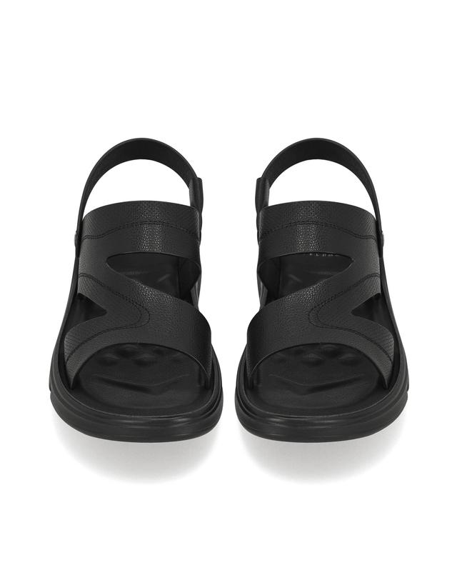 엘칸토 엘칸토 마쯔 남성 사이드 컷팅 투웨이 에어솔 샌들 3cm LCMW55M626 착용컷