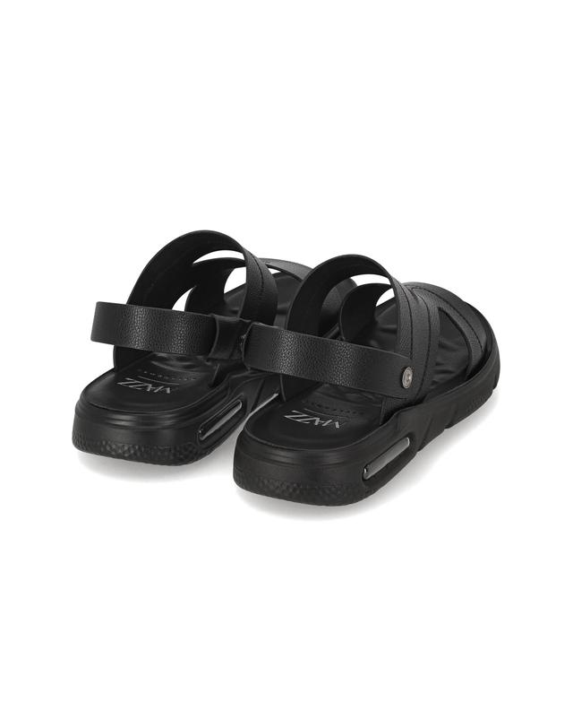 엘칸토 엘칸토 마쯔 남성 사이드 컷팅 투웨이 에어솔 샌들 3cm LCMW55M626 착용컷