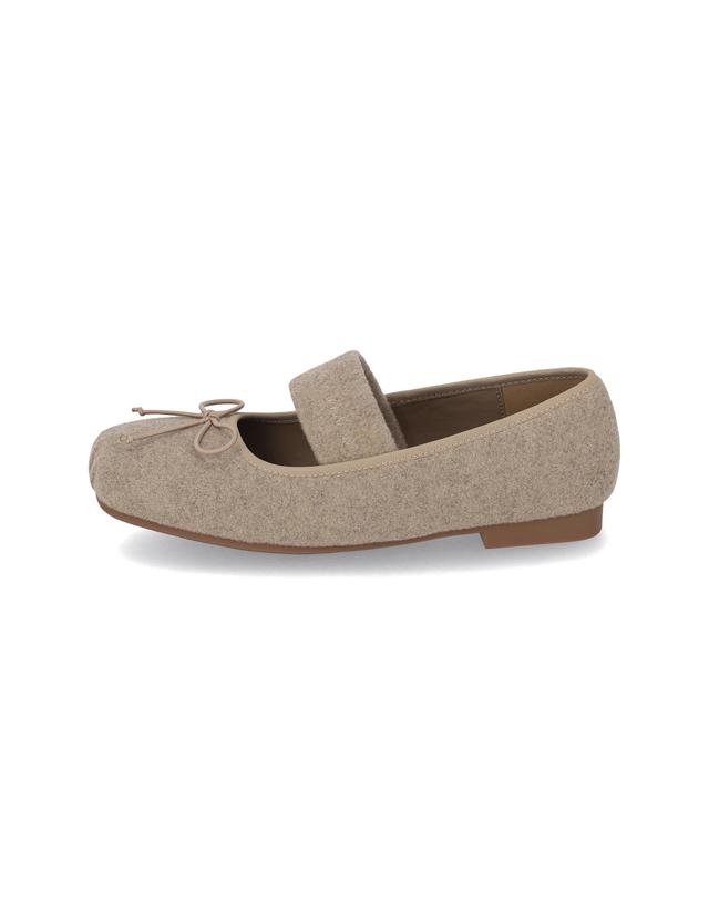 엘칸토 엘칸토 인텐스 여성 발레리나 밴딩 플랫 1.5cm LCWD45I639 착용컷