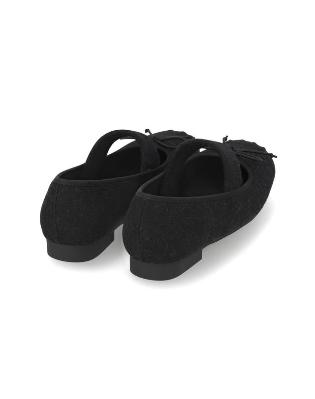 엘칸토 엘칸토 인텐스 여성 발레리나 밴딩 플랫 1.5cm LCWD45I639 착용컷