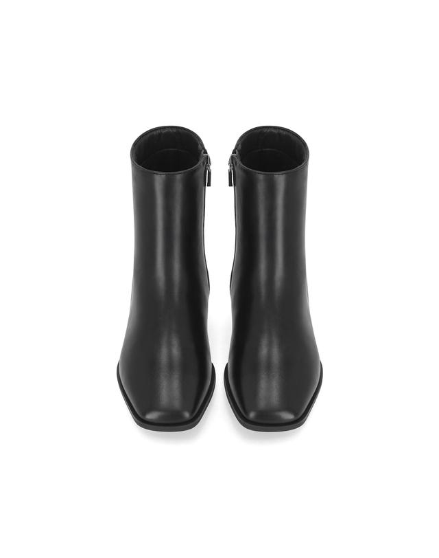 엘칸토 엘칸토 인텐스 여성 클래식 스퀘어 앵클부츠 3.5cm LCWA20I64V 착용컷