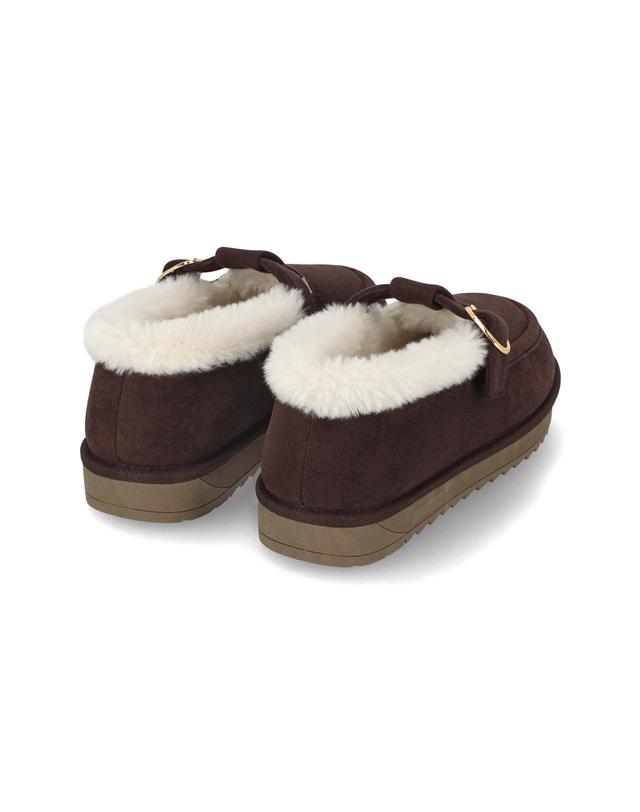 엘칸토 엘칸토 마쯔 여성 캐주얼 퍼 버클 로퍼 2cm LCWC03M64V 착용컷
