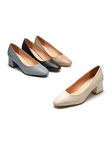 엘칸토 인텐스 여성 베이직 미들힐 펌프스 5cm LCWD94I126
