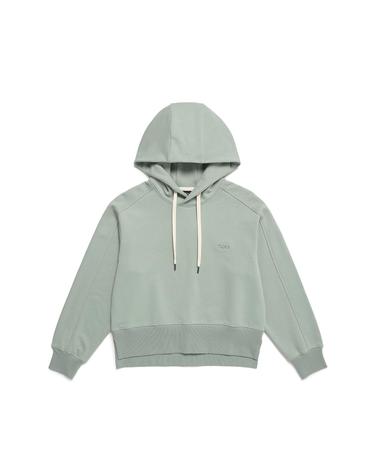 W 스웻 후드 티 2 Light Green