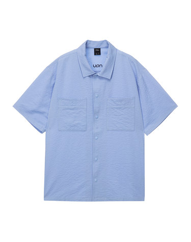 시어서커 반팔셔츠 Sky Blue