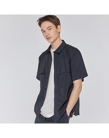 U네오쿨반팔셔츠_BK
