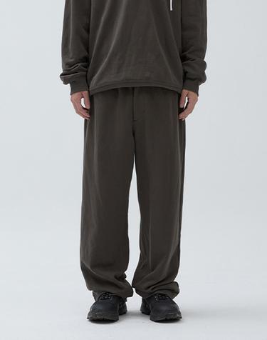 워케이션 스웻 팬츠 Charcoal Brown