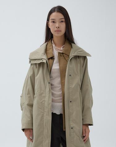 W 어센틱 야상 코트 Light Khaki Beige