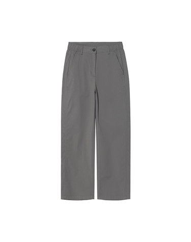 W 클래식 세미루즈 팬츠 M Khaki