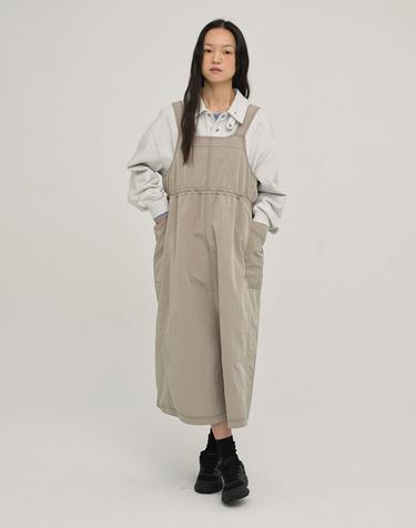 W 에어쉴드 서스펜더 원피스 Beige