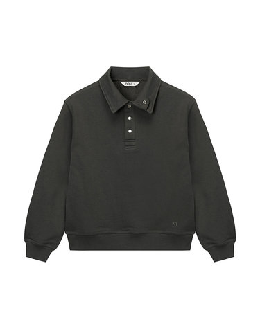 KIDS 워케이션 스웻 맨투맨 Charcoal Brown