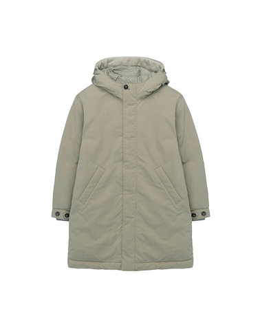 나우 KIDS 어센틱 야상 다운 코트 Light Khaki Beige