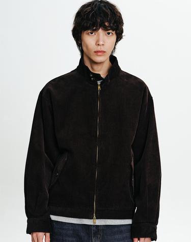 코듀로이 헤링턴 자켓 Khaki Brown
