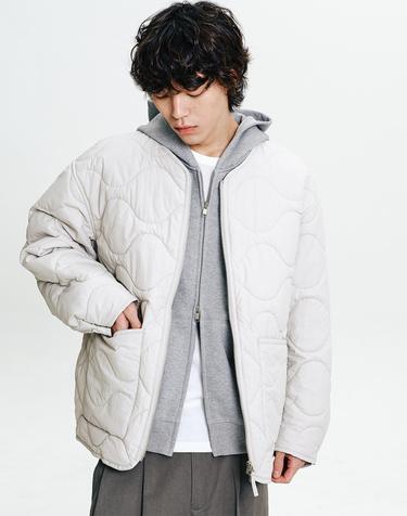 코지 경량 패딩 자켓 Light Gray