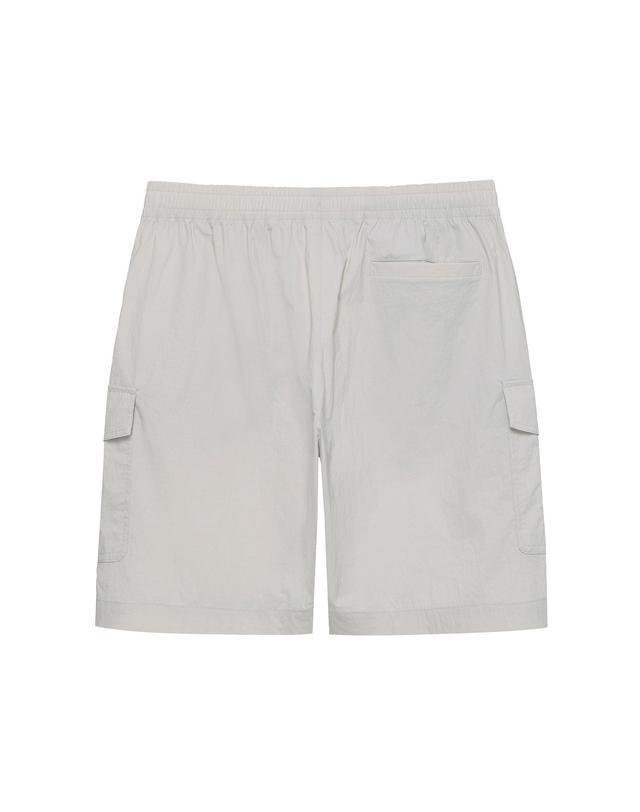나우 에어로쉘 카고 하프 팬츠 Light Gray 착용컷