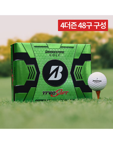 [색상택일] [12구X4박스] 브리지스톤 330 NEW 트레오 소프트 2.0 2피스 골프공
