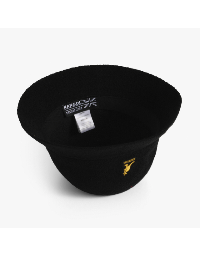 캉골 캉골 0397BC BLACK/GOLD 버뮤다 캐주얼 버킷햇 착용컷
