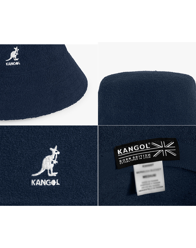 캉골 캉골 K3050ST NAVY 버뮤다 버킷햇 착용컷