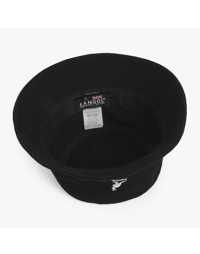 캉골 캉골 K4224HT BLACK 워시드 버킷햇 착용컷