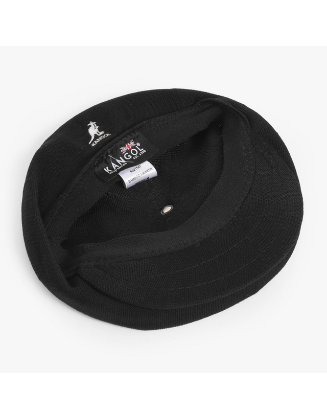 캉골 캉골 K3217HT BLACK 뱀부 호커 울 뉴스보이캡 팔각모자 착용컷
