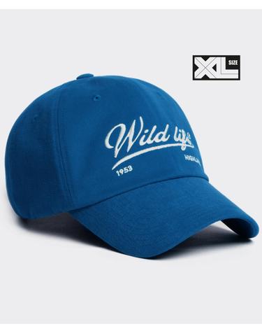 빅사이즈 볼캡 XL WILD LIFE CAP BLUE