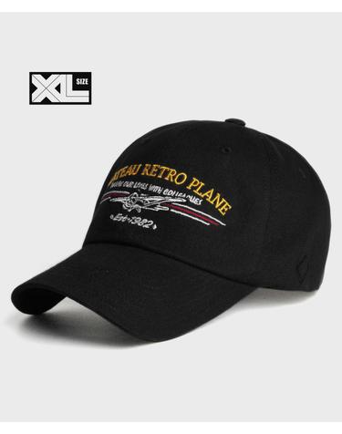 빅사이즈 볼캡 XL PLATEAU RP VTG CAP BLACK