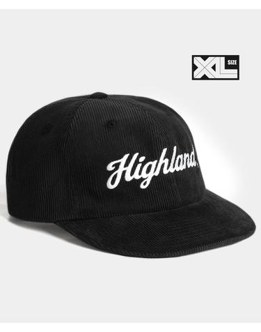 빅사이즈 코듀로이캡 XL HIGH CODU CAP BLACK