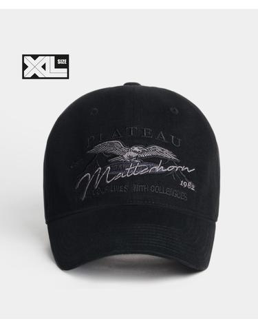 빅사이즈 피치원단 볼캡 XL MATT CAP BLACK