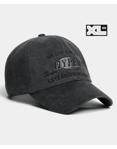 빅사이즈 볼캡 XL HY CAP DARK GREY