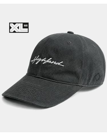 빅사이즈 볼캡 XL HIGHLAND CAP DARK GREY
