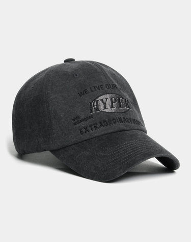 피그먼트 볼캡 HY CAP DARK GREY
