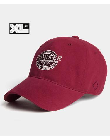 빅사이즈 피치원단 볼캡 XL PION CAP DARK RED