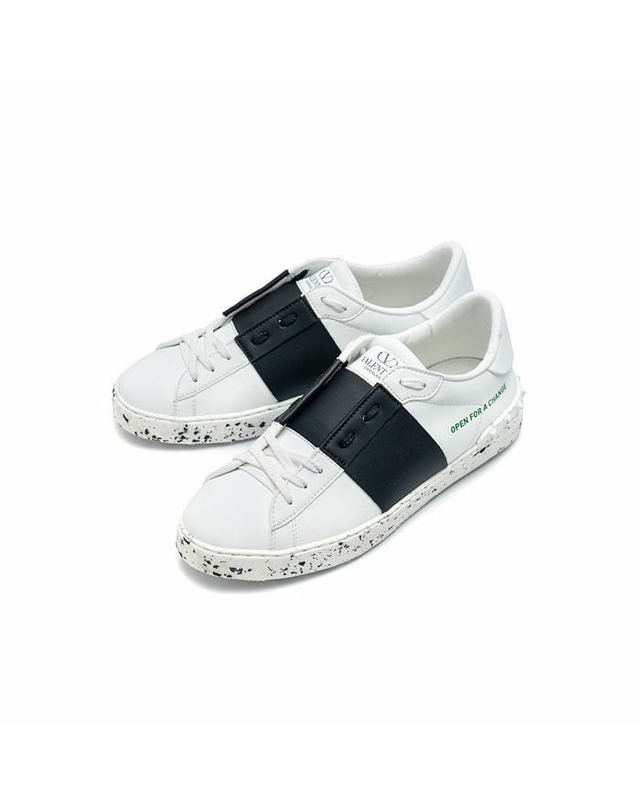 발렌티노 가라바니 [명품] 발렌티노 오픈 포 체인지 남성 스니커즈 1Y2S0830 PUD A01 밝은 블루 착용컷