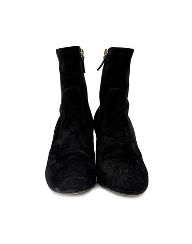 [중고명품] 발렌티노 스웨이드 락스터드 앵클부츠 52825023