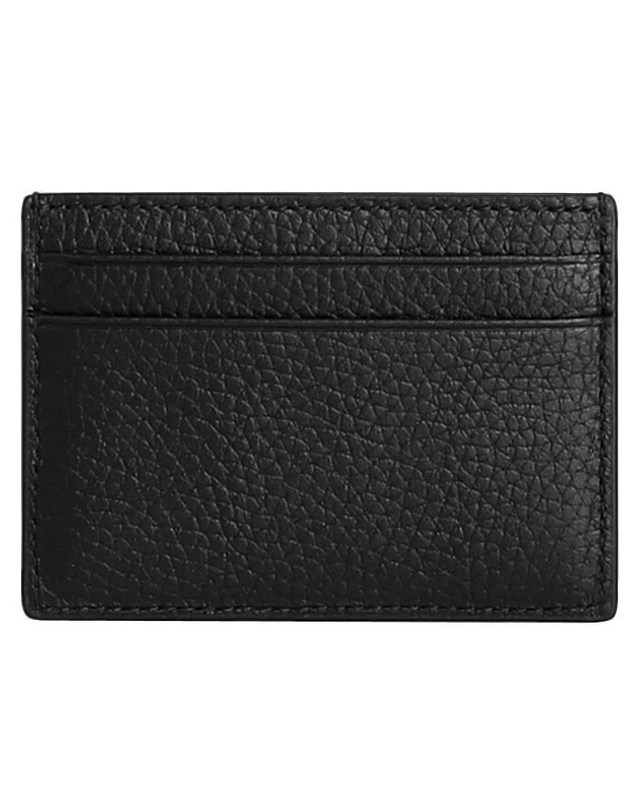 발리 [명품] BALLY 발리 카드 RBN C CARD CASE U901P BLACK 남성 카드지갑 진한 그레이 착용컷