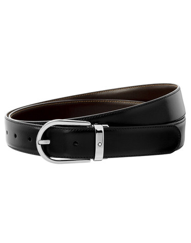 [명품] MONTBLANC 몽블랑 벨트 128135남성 정장벨트 기존 38157 모델
