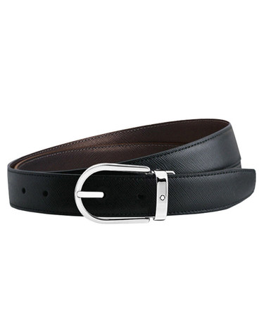 [명품] Montblanc 몽블랑 벨트 113834 정장벨트