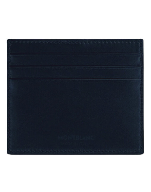 몽블랑 [명품] Montblanc 몽블랑 카드 198079 남성 카드지갑 네이비 착용컷